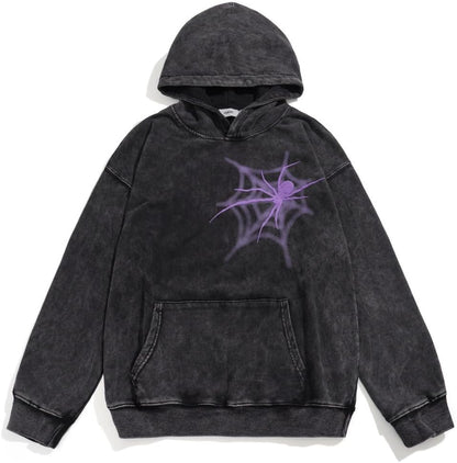 Retro Y2K Hoodie Gothic Casual Alphabet Blast Print Pattern Skull Fashion Hoodie Men Harajuku Men Clothing